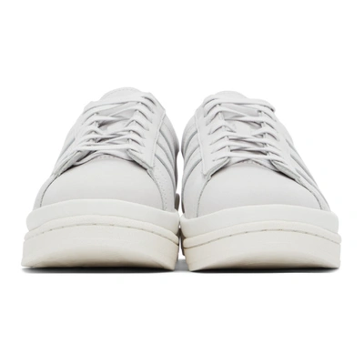 Shop Y-3 Grey Hicho Sneakers In Grey/white