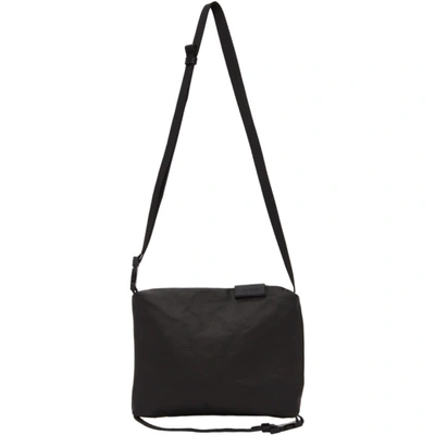 Shop Côte And Ciel Black Coated Canvas Small Inn Bag In 1 Black