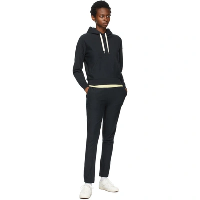 Shop Rag & Bone Black Terry City Hoodie In Blk