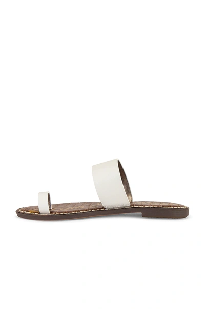 Shop Sam Edelman Gorgene Sandal In Bright White