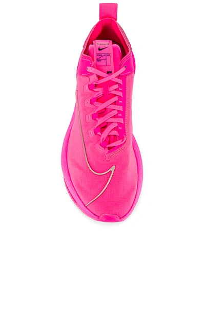 Shop Nike Zoom Double Stacked Sneaker In Pink Blast & Black