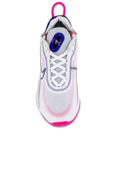 Shop Nike Air Max 2090 Sneaker In White  Concord Pink Blast & Pure Platinu