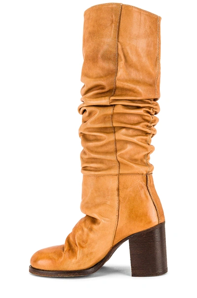 Shop Free People Tall Slouch Boot In Tan