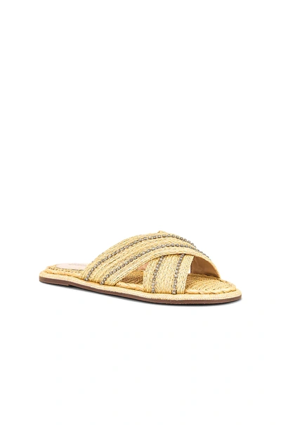 Shop Schutz Carlotta Slide In Palha