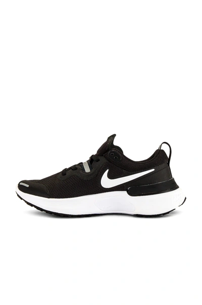 Nike React Miler Running Shoe In Black