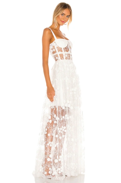 Shop Bronx And Banco Scarlett Maxi Dress In White