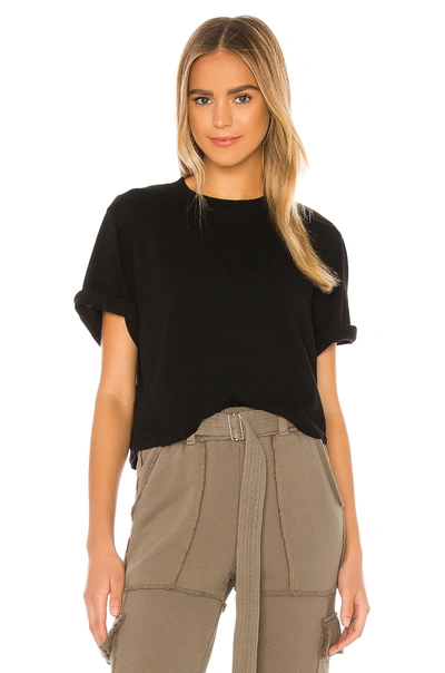 Shop Cotton Citizen Tokyo Crop Tee In Jet Black