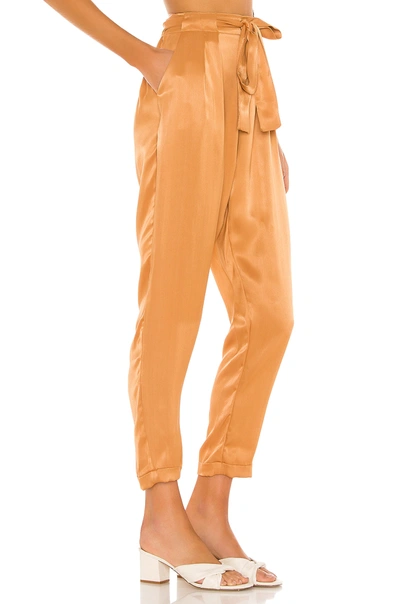 Shop Indah Agent Tapered Pocket Trouser In Honey