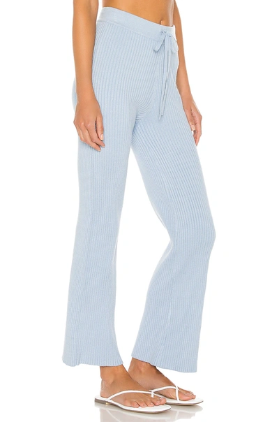 Shop Lovers & Friends Inca Pant In Dusty Pastel Blue