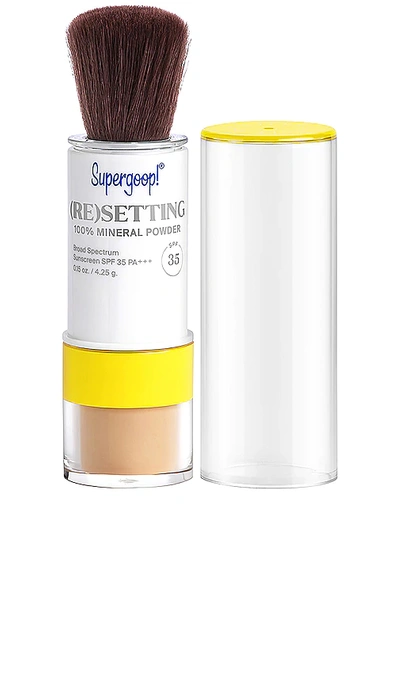 Shop Supergoop (re)setting 100% Mineral Powder Spf 35 In Beauty: Na