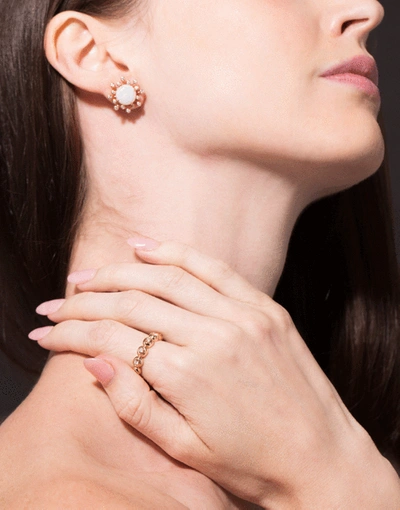 Shop Dana Rebecca Designs Diamond Eternity Ring In Rosegold