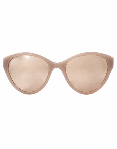 Shop Linda Farrow Dusty Cateye Sunglasses In Rose