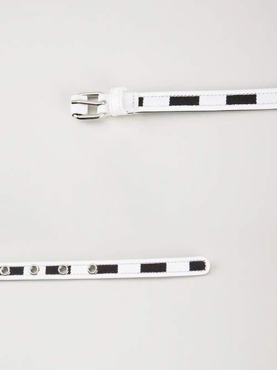 Shop Givenchy Triple Wrap Striped Belt