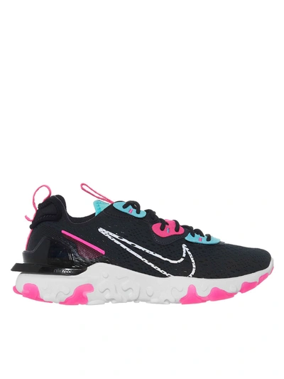 Nike React Vision - Black/barely Volt-royal Pulse - Size 6.5 In Multi
