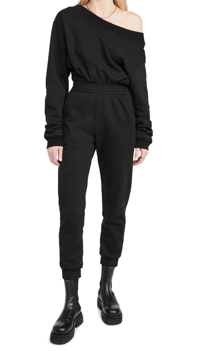 Shop Rta Giovanni Jumpsuit In Black