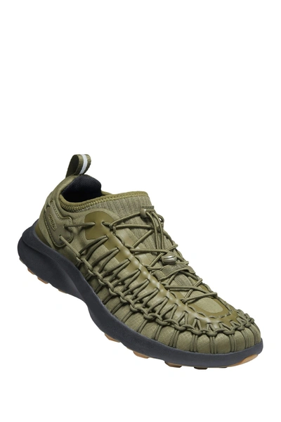 Shop Keen Uneek Snk Sneaker In Dark Olive/black