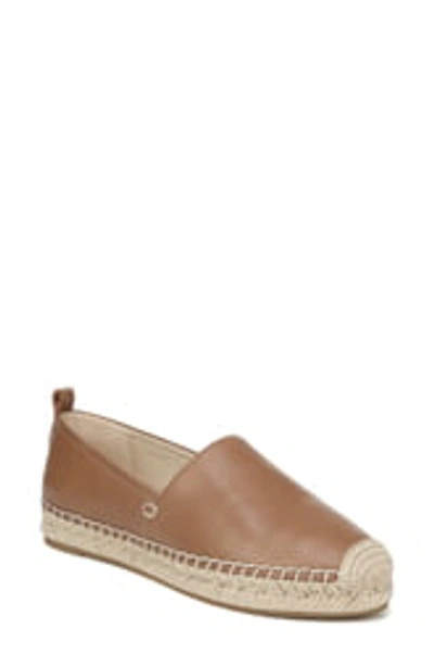 Shop Sam Edelman Khloe Espadrille Flat In Latte