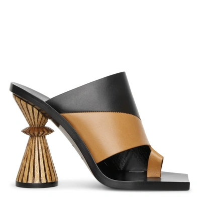 Shop Givenchy Asymmetrical Mule Sandals