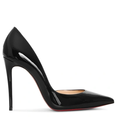 Shop Christian Louboutin Iriza 100 Black Patent Pumps