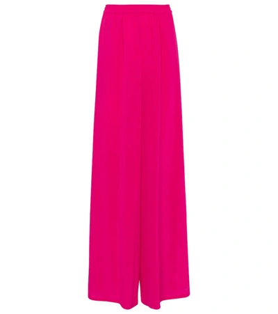 Shop Max Mara Boheme Wide-leg Pants In Pink