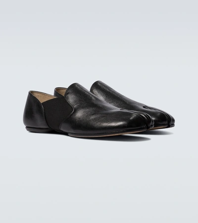 Shop Maison Margiela Dancing Replica Slip-on Shoes In Black