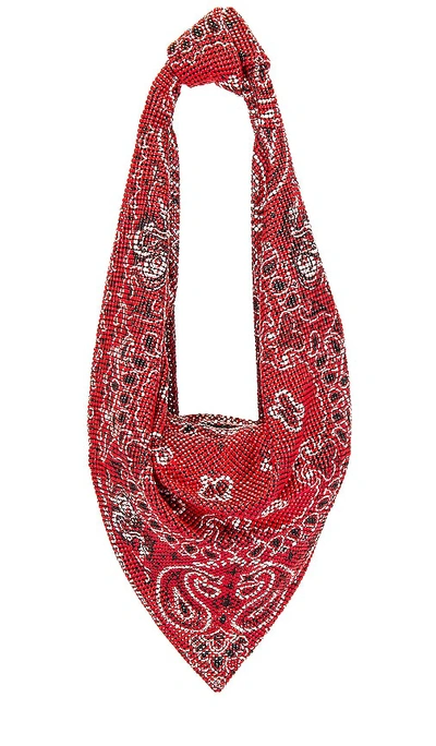 Shop Alexander Wang Scarf Bag In Bright Red