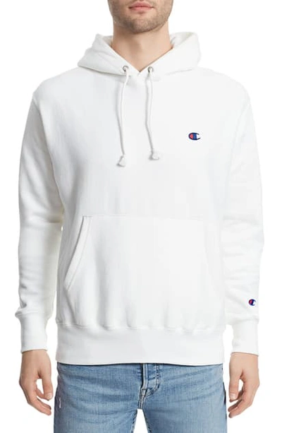 Shop Champion Reverse Weave Pullover Hoodie In White