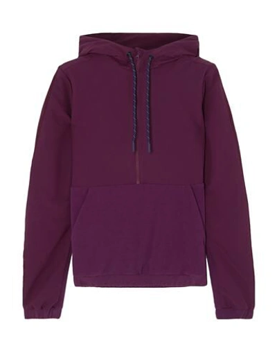 Shop Lndr Woman Sweatshirt Purple Size 6 Polyamide, Elastane, Polyester