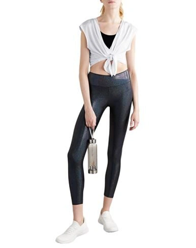 Shop Heroine Sport Woman Top White Size Xl Polyester, Elastane