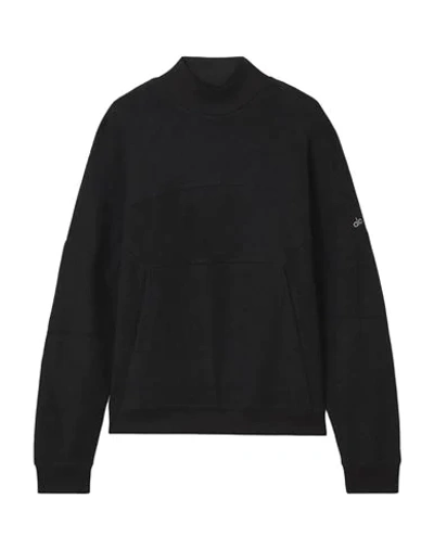 Shop Alo Yoga Sweatshirts In Black