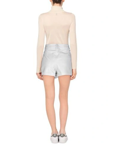 Shop Isabel Marant Woman Shorts & Bermuda Shorts Light Grey Size 8 Lambskin