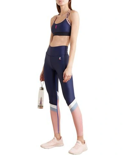 Shop P.e Nation Leggings In Dark Blue