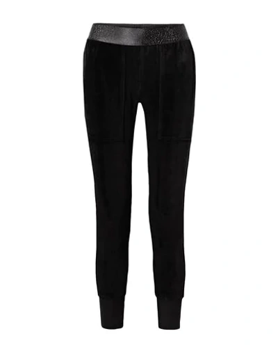 Shop Heroine Sport Woman Pants Black Size L Cotton, Polyester