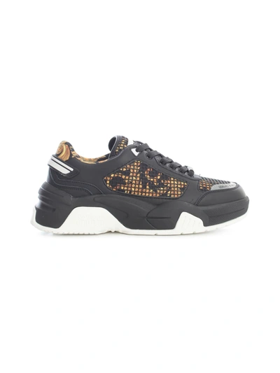 Shop Versace Jeans Couture Fire1 Sneakers In Oro