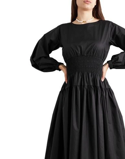 Shop Molly Goddard Midi Dresses In Black