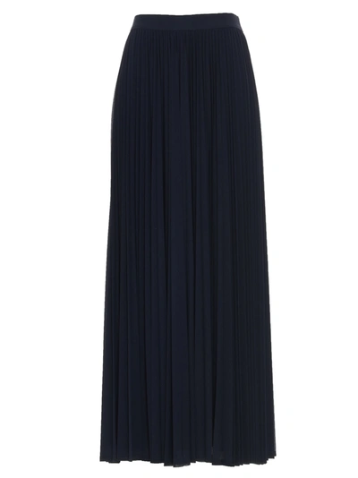 Shop Weekend Max Mara Grado Skirt In Blue