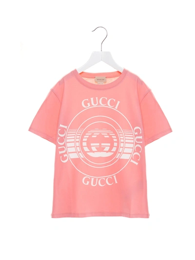 Shop Gucci T-shirt In Pink