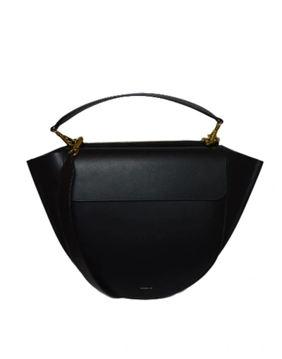 Shop Wandler Hortensia Big Shoulder Bag In Black Black