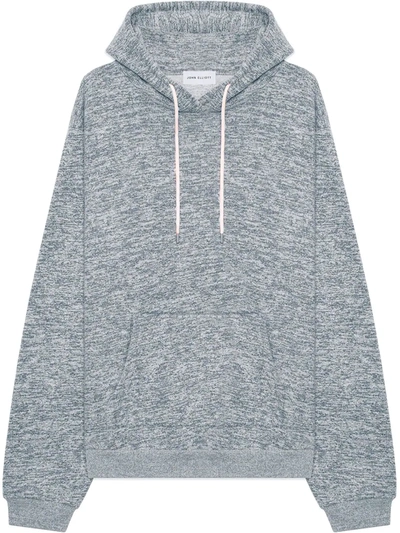Shop John Elliott Knitted Beach Hoodie In Grey