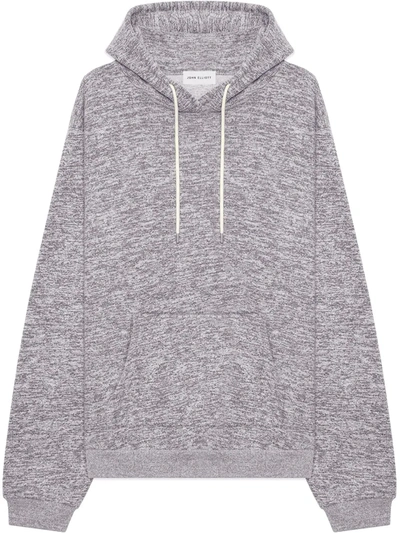 Shop John Elliott Knitted Beach Hoodie In Grey