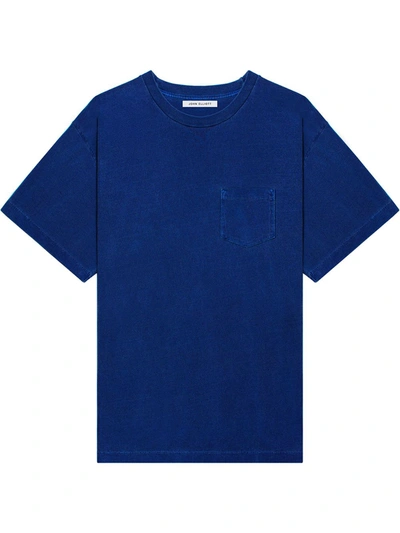 Shop John Elliott Lucky Pocket T-shirt In Blue