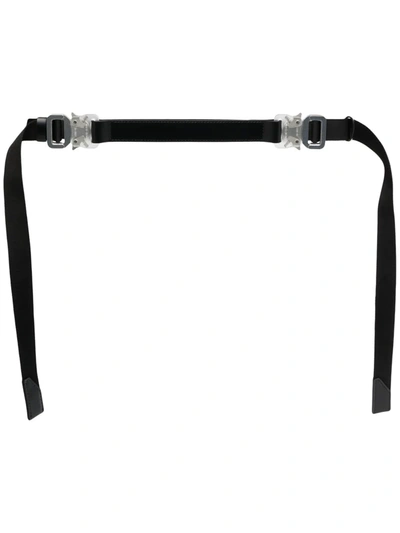 Shop Alyx Buckle-fastening Leather Belt In Black