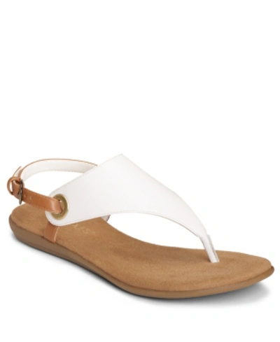 Shop Aerosoles Women's In Conchlusion Casual Sandals In White
