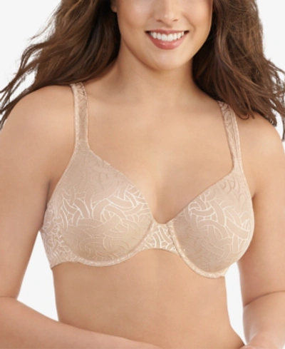 Vanity Fair Womens Body Shine Full Coverage Wirefree Bra 72298 