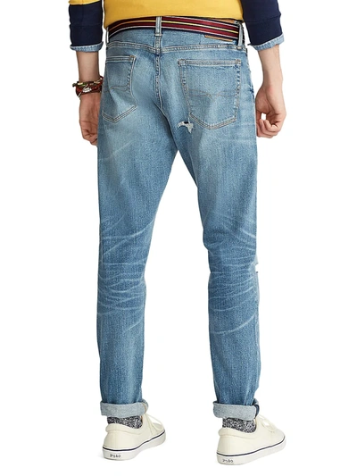 Shop Polo Ralph Lauren Men's The Sullivan Low-rise Slim Stretch Jeans In Denim