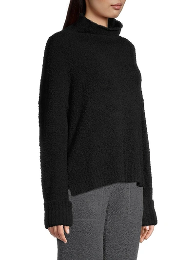 Shop Ugg Women's Sage Cowlneck Sweater In Black