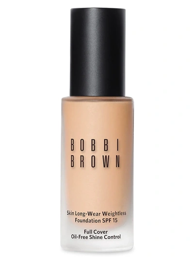 Shop Bobbi Brown Skin Long-wear Weightless Foundation Spf 15 In Warm Porcelain