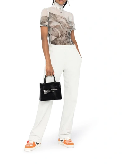 Shop Off-white Botanical-print Shirt In White