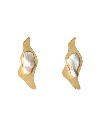 Shop Liya Earrings In Gold