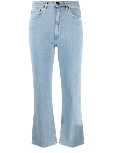 Shop 3x1 High-waisted Jeans In Blue